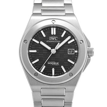 IWC インヂュニア オート 40 IW328901 ブラック メンズ 時計 【中古】【wristwatch】