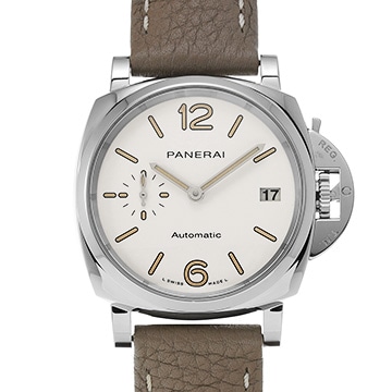 パネライ ルミノール ドゥエ PAM01043 ホワイト ユニセックス 時計 【中古】【wristwatch】