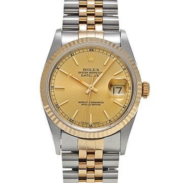 ロレックス デイトジャスト 36 16233 シャンパン メンズ 時計 【中古】【wristwatch】