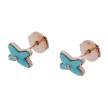 ショーメ ジュドゥリアン ピアス ゴールド 083465 K18ピンクゴールド PG レディース ジュエリー 【中古】【jewelry】