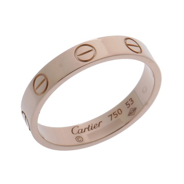 カルティエ ミニラブリング #53 ゴールド K18ピンクゴールド PG レディース ジュエリー 【中古】【jewelry】