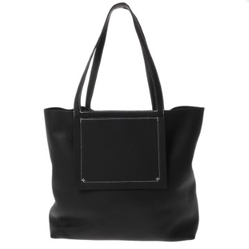 エルメス カバセリエ 46 ブラック トリヨンクレマンス レディース バッグ 【中古】【bag】