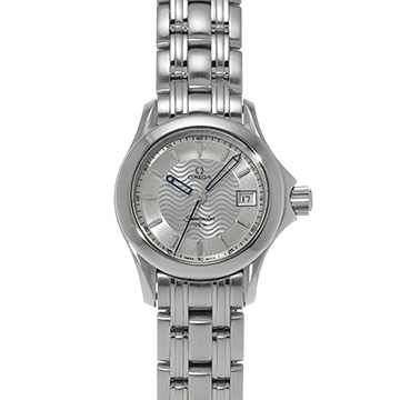 オメガ シーマスター 120 クォーツ 2571.31 シルバー レディース 時計 【中古】【wristwatch】