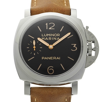 パネライ ルミノールマリーナ 1950 3デイズ アッチャイオ PAM00422 ブラック メンズ 時計 【中古】【wristwatch】