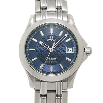 オメガ シーマスター 120 ジャック・マイヨール 2000 2506.80 ブルー メンズ 時計 【中古】【wristwatch】