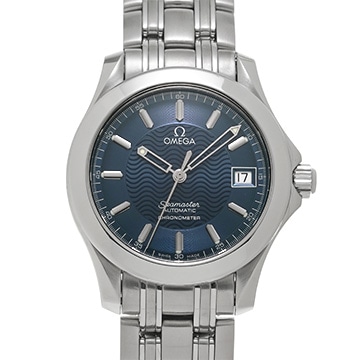 オメガ シーマスター 120 2501.81 ブルー メンズ 時計 【中古】【wristwatch】