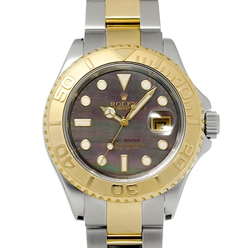ロレックス ヨットマスター 16623 ブラックシェル メンズ 時計 【中古】【wristwatch】