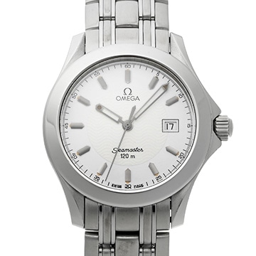 オメガ シーマスター 120 2511.21 ホワイト メンズ 時計 【中古】【wristwatch】