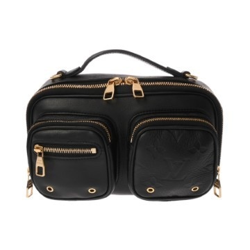 ルイ ヴィトン ユーティリティクロスボディ ブラック M80450 カーフレザー ユニセックス バッグ 【中古】【bag】