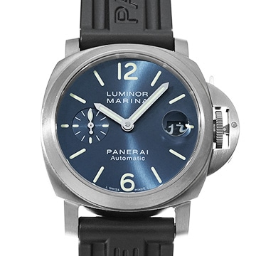 パネライ ルミノール マリーナ PAM00282 ブルー メンズ 時計 【中古】【wristwatch】