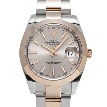 ロレックス デイトジャスト 41 126301 サンダスト メンズ 時計 【中古】【wristwatch】