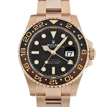 ロレックス GMTマスターII 126715CHNR ブラック メンズ 時計 【中古】【wristwatch】