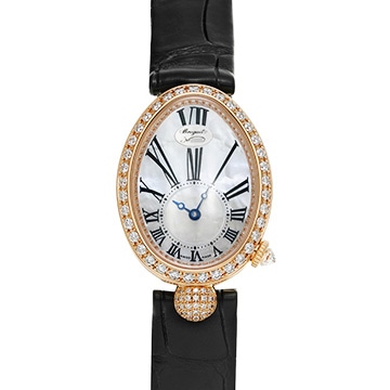 ブレゲ クイーン オブ ネイプルズ 8928BR/51/944 DD0D ホワイトシェル レディース 時計 【中古】【wristwatch】