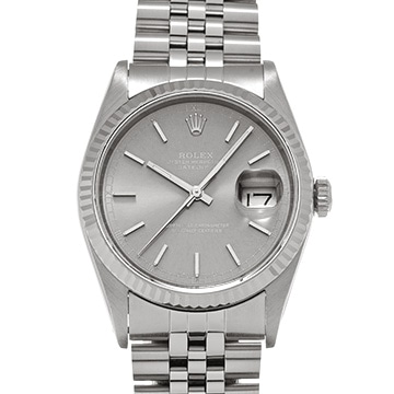ロレックス デイトジャスト 16234 シルバー メンズ 時計 【中古】【wristwatch】