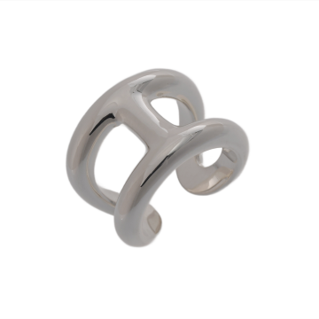 エルメス オスモズリング GM #52 シルバー シルバー925 レディース ジュエリー 【中古】【jewelry】
