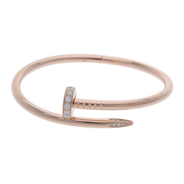カルティエ ジュストアンクル ブレスレット #15 旧型 ゴールド K18ピンクゴールド PG レディース ジュエリー 【中古】【jewelry】
