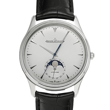ジャガー ルクルト マスター ウルトラスリム ムーン Q1368420 シルバー メンズ 時計 【中古】【wristwatch】