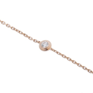 カルティエ ダムール ブレスレット XS ゴールド K18ピンクゴールド PG レディース ジュエリー 【中古】【jewelry】