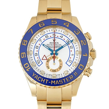 ロレックス ヨットマスターII 116688 ホワイト メンズ 時計 【中古】【wristwatch】