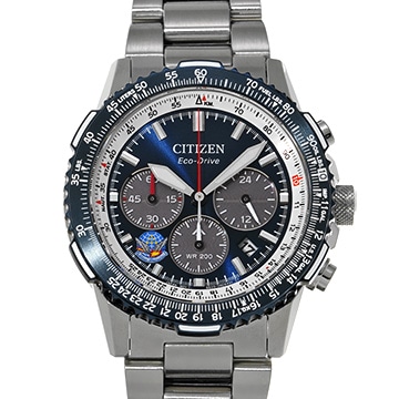 シチズン プロマスター SKY ブルーインパルス限定モデル CA4665-59L ブルー/シルバー メンズ 時計 【中古】【wristwatch】