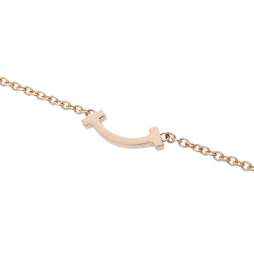 ティファニー Tスマイル ブレスレット ミニ ゴールド K18イエローゴールド YG レディース ジュエリー 【中古】【jewelry】