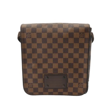 ルイ ヴィトン ダミエ ブルックリン PM エベヌ N51210 ダミエキャンバス ユニセックス バッグ 【中古】【bag】