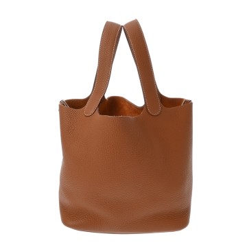 エルメス ピコタンロック MM  ゴールド トリヨンクレマンス レディース バッグ 【中古】【bag】