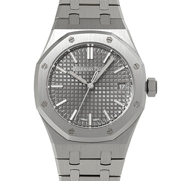 オーデマ ピゲ ロイヤルオーク オートマティック 15550ST.OO.1356ST.07 グレー メンズ 時計 【中古】【wristwatch】