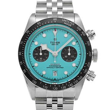 チューダー / チュードル ブラックベイ クロノ 79360N ターコイズ/ブラック メンズ 時計 【中古】【wristwatch】