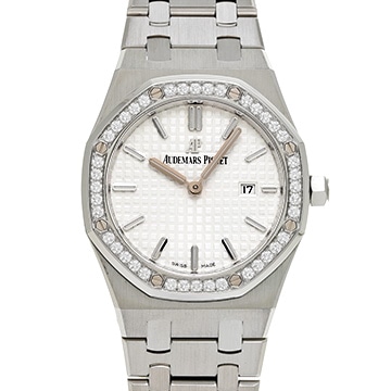 オーデマ ピゲ ロイヤルオーク クォーツ 67651ST.ZZ.1261ST.01 シルバー レディース 時計 【中古】【wristwatch】