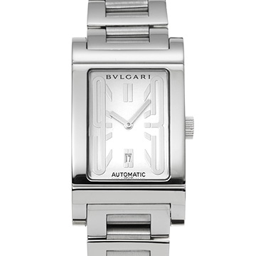 ブルガリ レッタンゴロ RT45S ホワイト メンズ 時計 【中古】【wristwatch】
