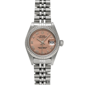 ロレックス デイトジャスト 79174 ピンク レディース 時計 【中古】【wristwatch】