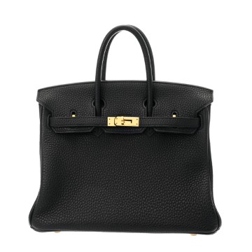 エルメス バーキン 25 ブラック トゴ レディース バッグ 【中古】【bag】