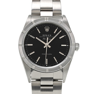 ロレックス エアキング 14010 ブラック メンズ 時計 【中古】【wristwatch】