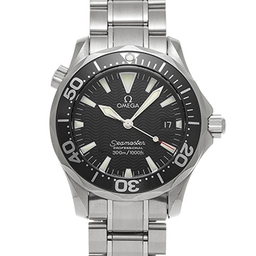 オメガ シーマスター プロフェッショナル 300 2262.50 ブラック メンズ 時計 【中古】【wristwatch】