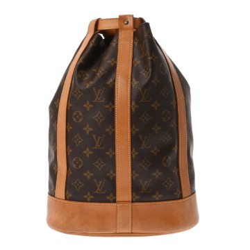 ルイ ヴィトン モノグラム ランドネ PM ブラウン M42243 モノグラムキャンバス レディース バッグ 【中古】【bag】
