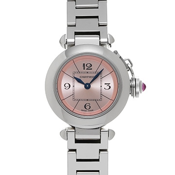 カルティエ ミスパシャ W3140008 ピンク レディース 時計 【中古】【wristwatch】