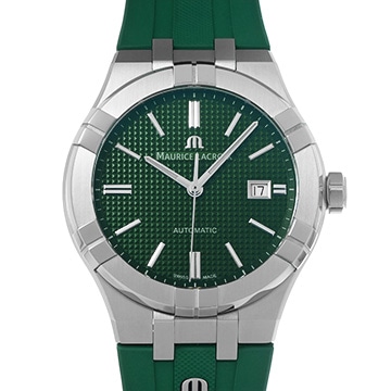モーリス ラクロア アイコン オートマティック 42mm AI6008-SS000-630-5 グリーン メンズ 時計 【中古】【wristwatch】