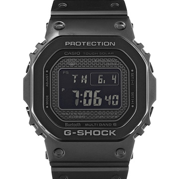 カシオ G-SHOCK フルメタル 5000シリーズ GMW-B5000GD-1JF ブラック メンズ 時計 【中古】【wristwatch】