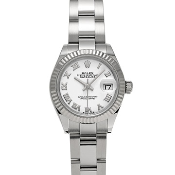 ロレックス レディ デイトジャスト 28 279174 ホワイト レディース 時計 【中古】【wristwatch】