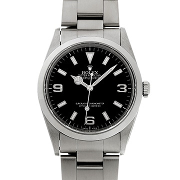 ロレックス エクスプローラー 14270 ブラック メンズ 時計 【中古】【wristwatch】
