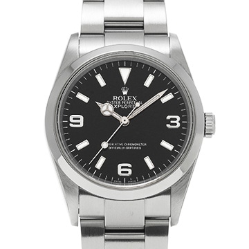 ロレックス エクスプローラー 114270 ブラック メンズ 時計 【中古】【wristwatch】