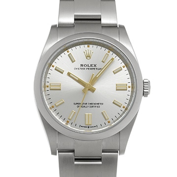 ロレックス オイスターパーペチュアル 36 126000 シルバー メンズ 時計 【中古】【wristwatch】
