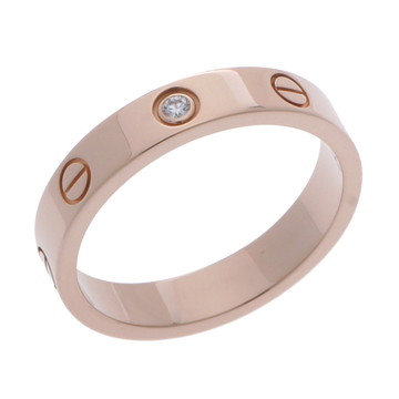 カルティエ ミニラブリング #55 1PD ゴールド K18ピンクゴールド PG レディース ジュエリー 【中古】【jewelry】