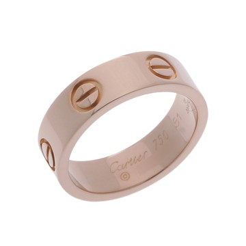 カルティエ ラブリング #51 ゴールド K18ピンクゴールド PG レディース ジュエリー 【中古】【jewelry】