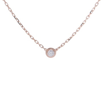 カルティエ ダムール ネックレス SM ゴールド CRB7215700 K18ピンクゴールド PG レディース ジュエリー 【中古】【jewelry】