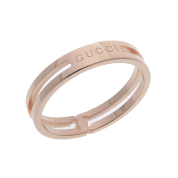 グッチ インフィニティ リング ゴールド K18ピンクゴールド PG レディース ジュエリー 【中古】【jewelry】