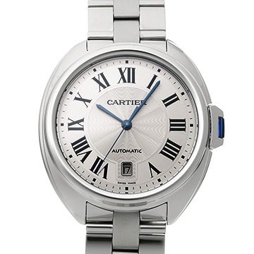 カルティエ クレ ドゥ カルティエ 40ミリ WSCL0007 シルバー メンズ 時計 【中古】【wristwatch】