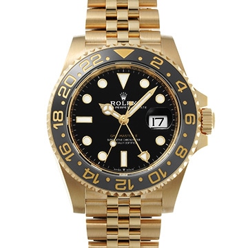 ロレックス GMTマスターII 126718GRNR ブラック メンズ 時計 【中古】【wristwatch】