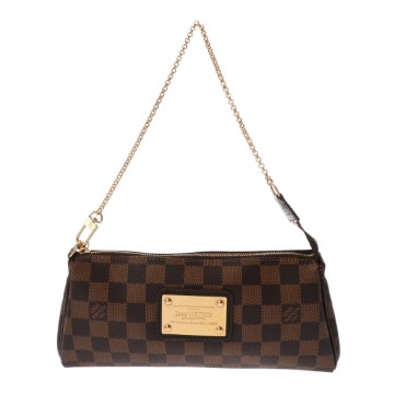 ルイ ヴィトン ダミエ エヴァ エベヌ N55213 ダミエキャンバス レディース バッグ 【中古】【bag】